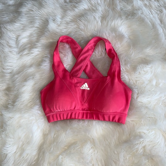 💕A d i d a s P i n k S p o r t s B r a 💕 - Picture 3 of 5
